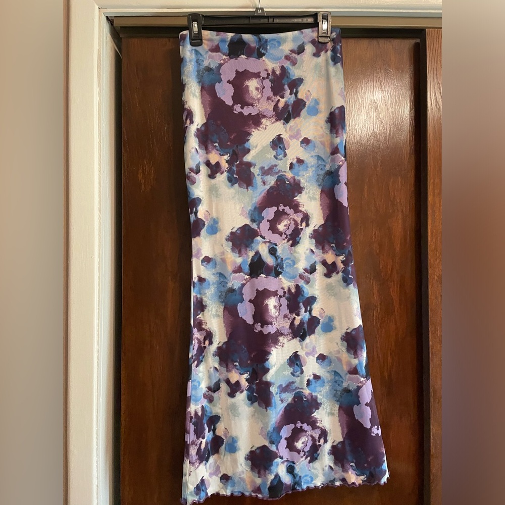 Floral Maxi Skirt